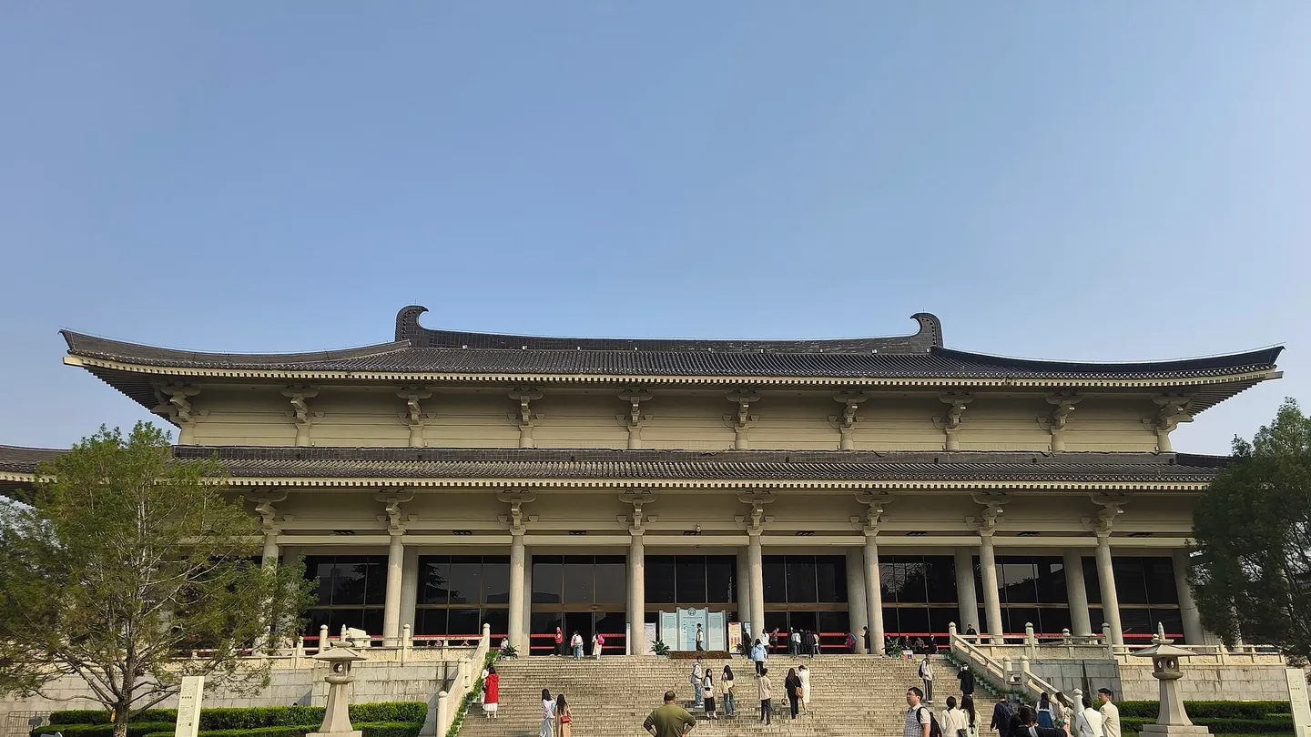 Tang-style architecture of the Shaanxi History Museum
